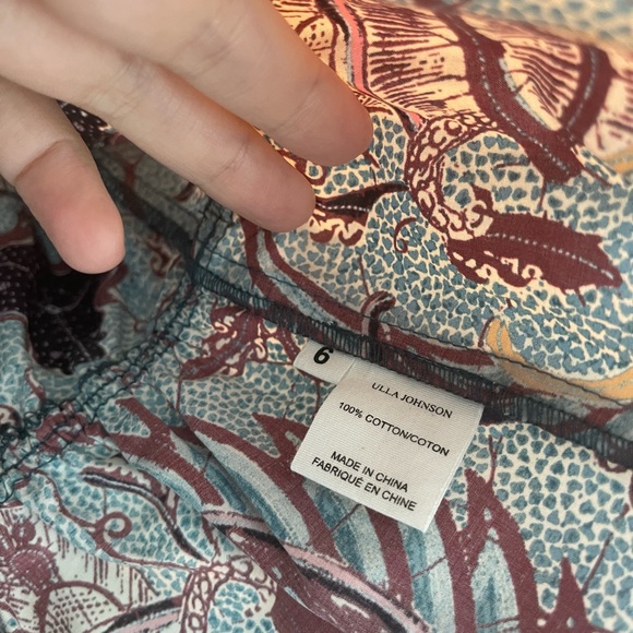 Ulla Johnson Mireya cotton peplum top - Picture 9 of 11